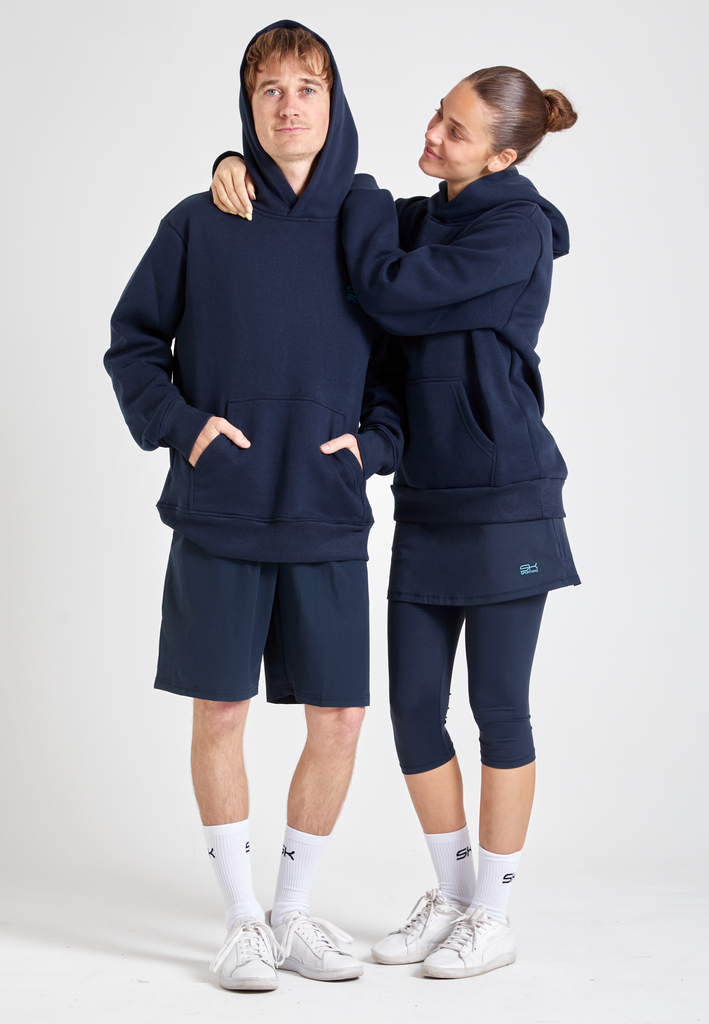 Unisex Hoodie unisex, navy blau von SPORTKIND