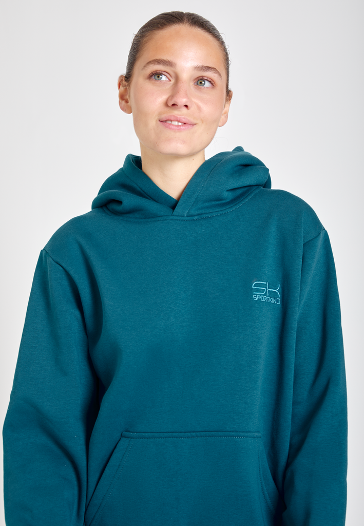 Unisex Hoodie unisex, petrol gruen von SPORTKIND