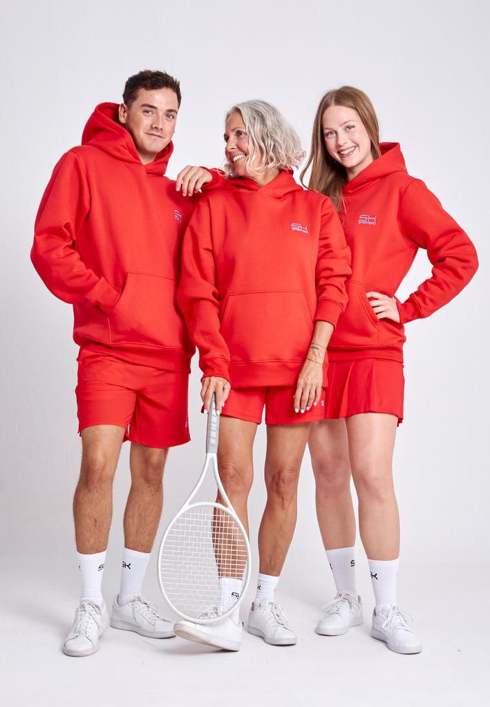 Unisex Hoodie unisex, rot von SPORTKIND