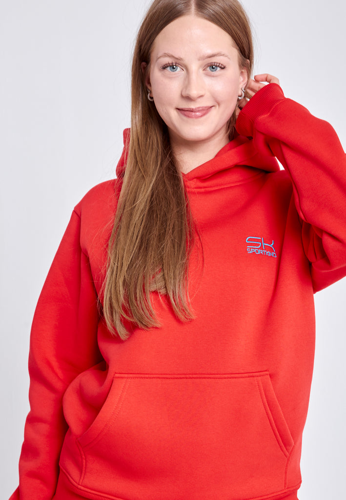 Unisex Hoodie unisex, rot von SPORTKIND