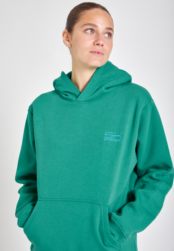 Unisex Hoodie unisex, smaragd gruen von SPORTKIND