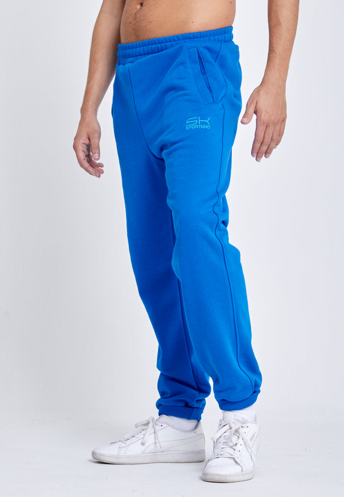 Jungen & Herren Jogginghose Baumwolle Herren & Jungen, kobaltblau von SPORTKIND