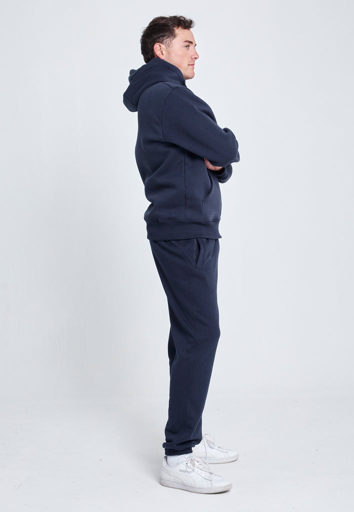 Jungen & Herren Jogginghose Baumwolle Herren & Jungen, navy blau von SPORTKIND