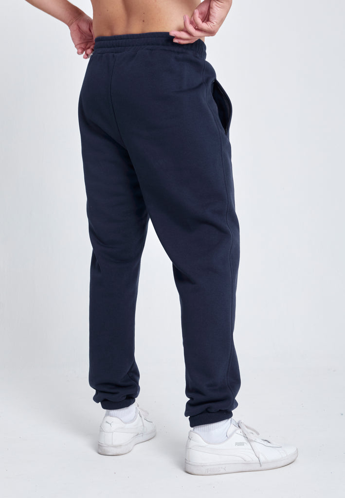 Jungen & Herren Jogginghose Baumwolle Herren & Jungen, navy blau von SPORTKIND