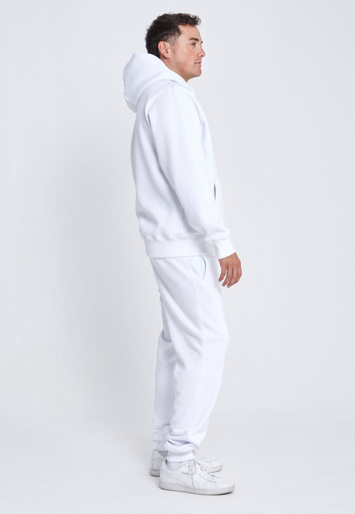 Jungen & Herren Jogginghose Baumwolle Herren & Jungen, weiß von SPORTKIND