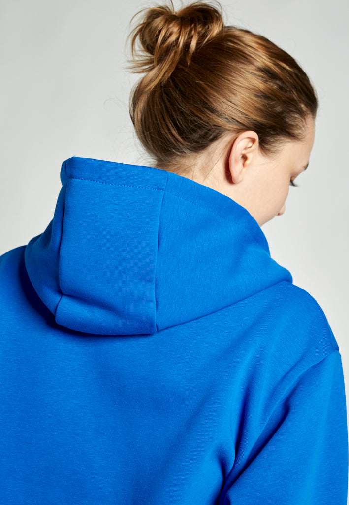Unisex Kapuzenjacke mit Reißverschluss unisex, kobaltblau von SPORTKIND