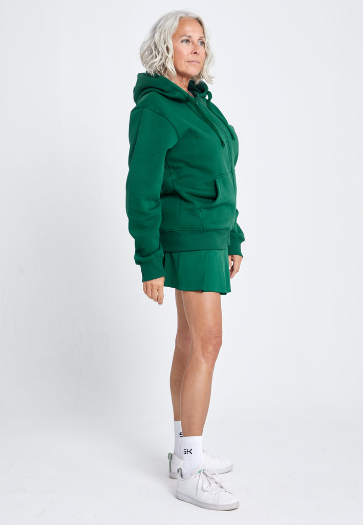 Unisex Kapuzenjacke mit Reißverschluss unisex, tannengrün von SPORTKIND