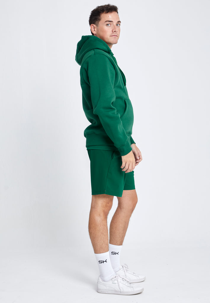 Unisex Kapuzenjacke mit Reißverschluss unisex, tannengrün von SPORTKIND