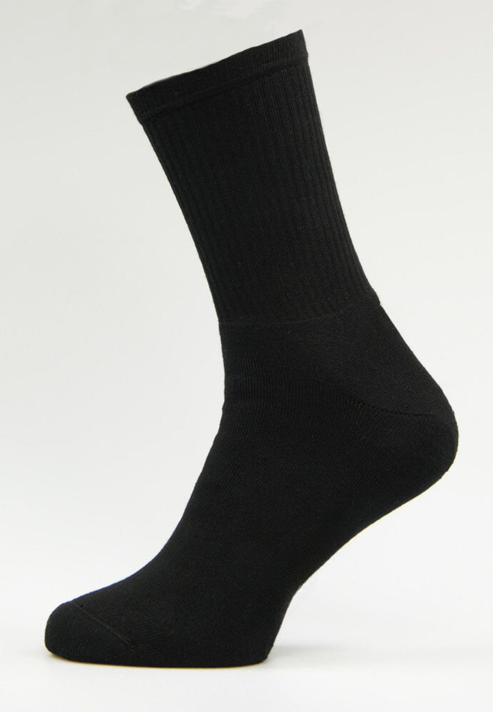 Unisex Lange Tennissocken, personalisierbar (50 Stk), schwarz von SPORTKIND