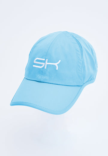 Unisex und Gender Tennis Cap, hellblau von SPORTKIND