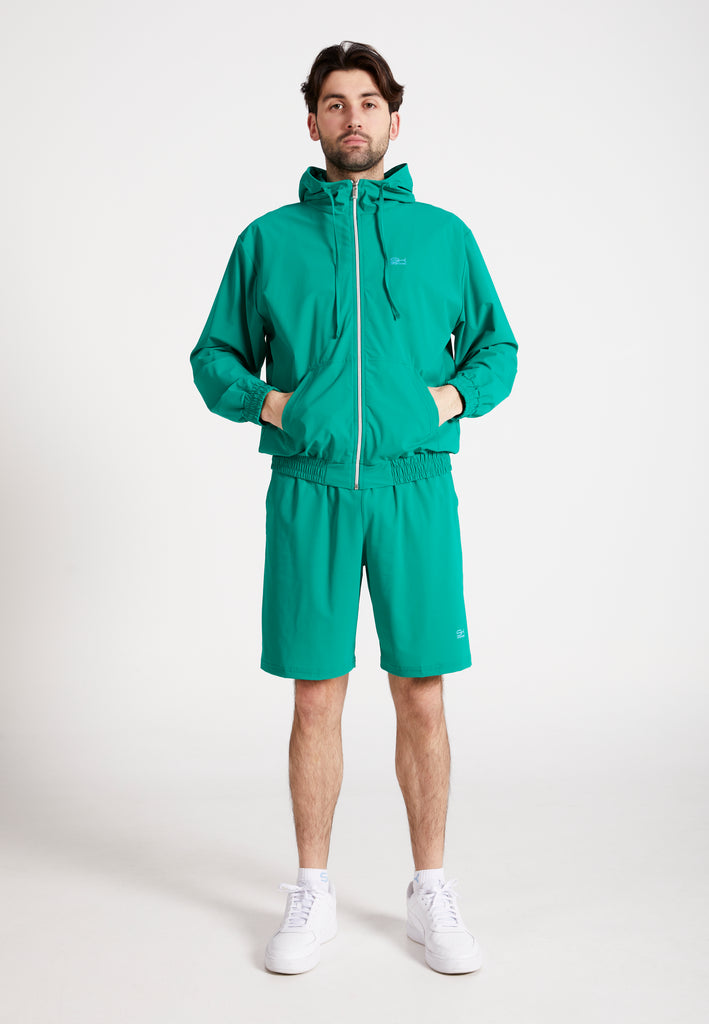 Jungen & Herren Tennis Cross Trainingsjacke, smaragd grün von SPORTKIND