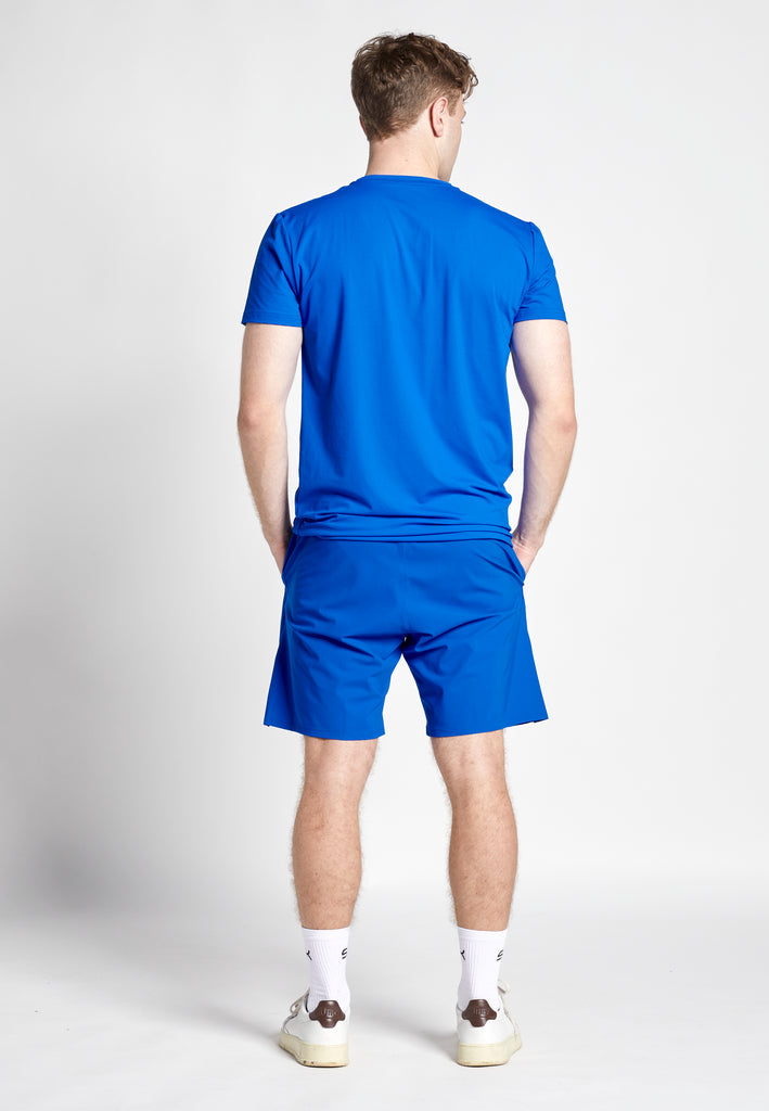 Jungen & Herren Tennis Shorts Performance fuer Herren & Jungen, kobaltblau von SPORTKIND
