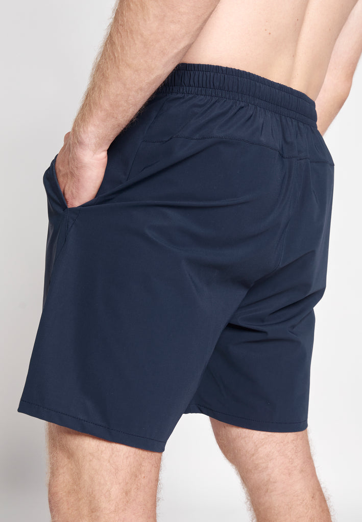 Jungen & Herren Tennis Shorts Performance fuer Herren & Jungen, navy blau von SPORTKIND