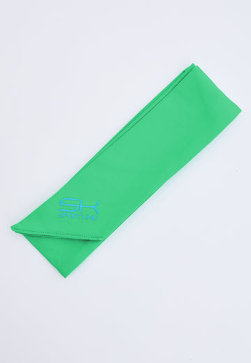 Unisex und Gender Tennis Stirnband / Schweißband, grün von SPORTKIND