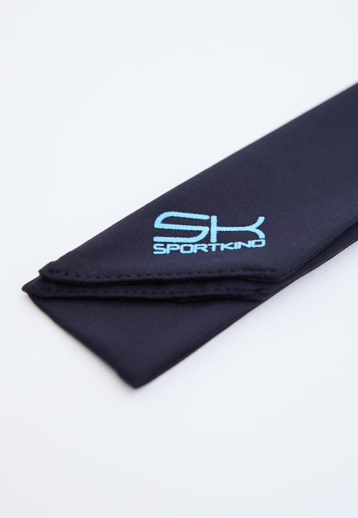 Unisex und Gender Tennis Stirnband / Schweißband, schwarz von SPORTKIND