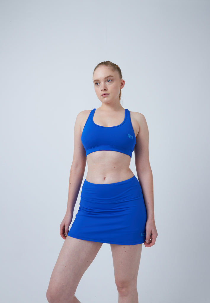 Mädchen & Damen und Gender Basic Tennisrock / Skort, kobaltblau von SPORTKIND