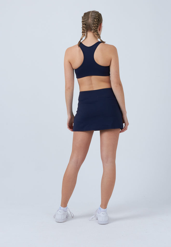 Mädchen & Damen und Gender Basic Tennisrock / Skort, navy blau von SPORTKIND