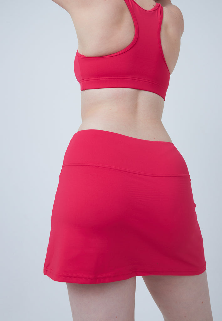 Mädchen & Damen und Gender Basic Tennisrock / Skort, pink von SPORTKIND