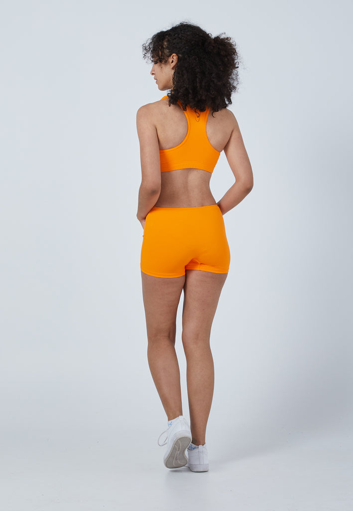 Mädchen & Damen und Gender Kurze Tennishose / Ballhose, orange von SPORTKIND