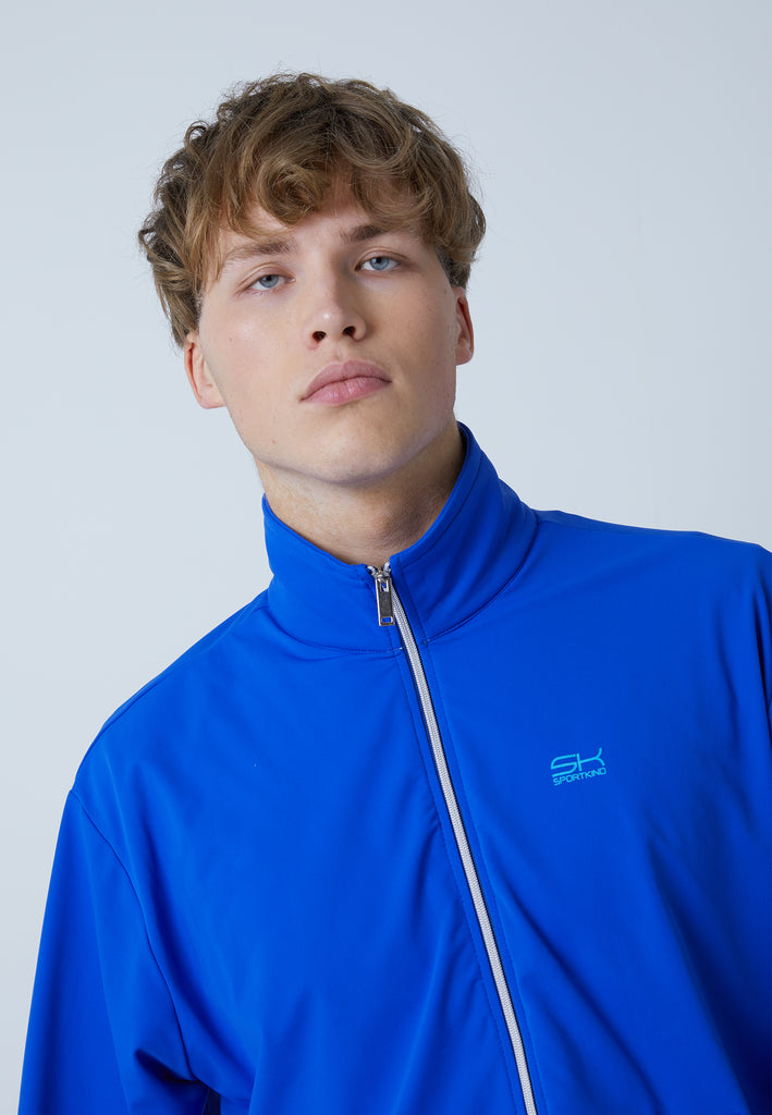 Jungen & Herren und Gender Tennis Court Joggingjacke, kobaltblau von SPORTKIND