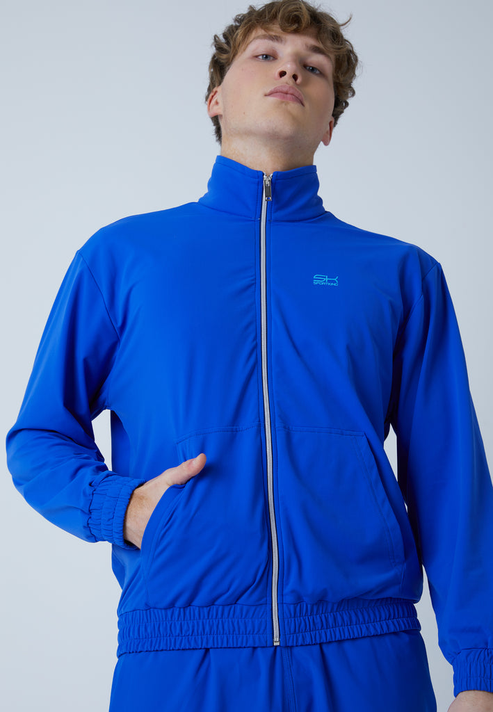 Jungen & Herren und Gender Tennis Court Joggingjacke, kobaltblau von SPORTKIND