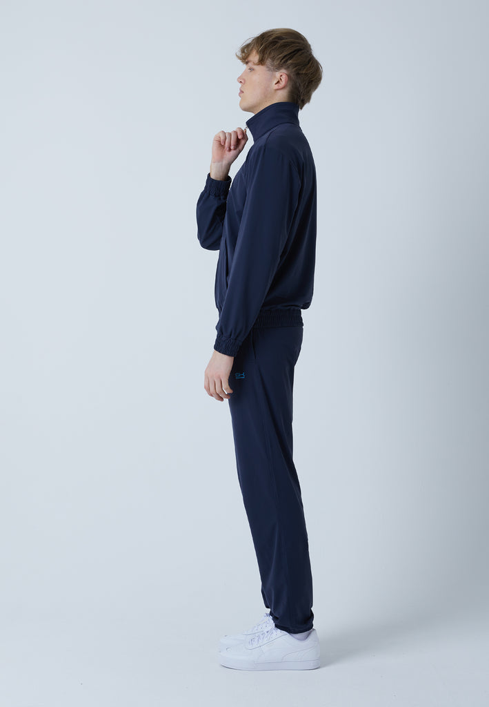 Jungen & Herren und Gender Tennis Court Joggingjacke, navy blau von SPORTKIND