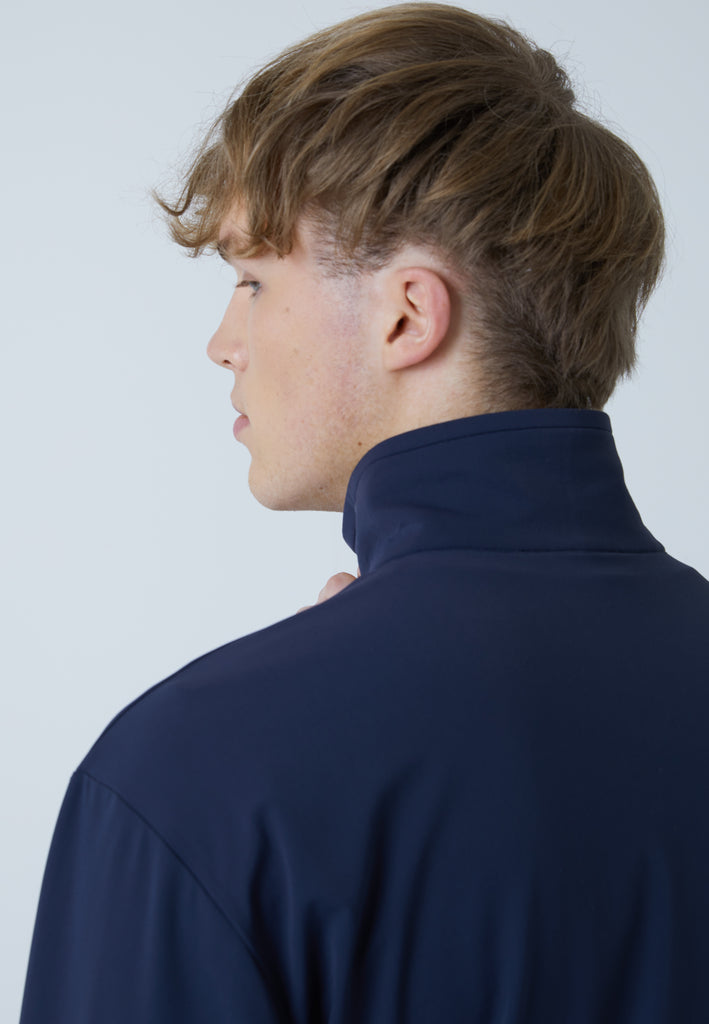 Jungen & Herren und Gender Tennis Court Joggingjacke, navy blau von SPORTKIND