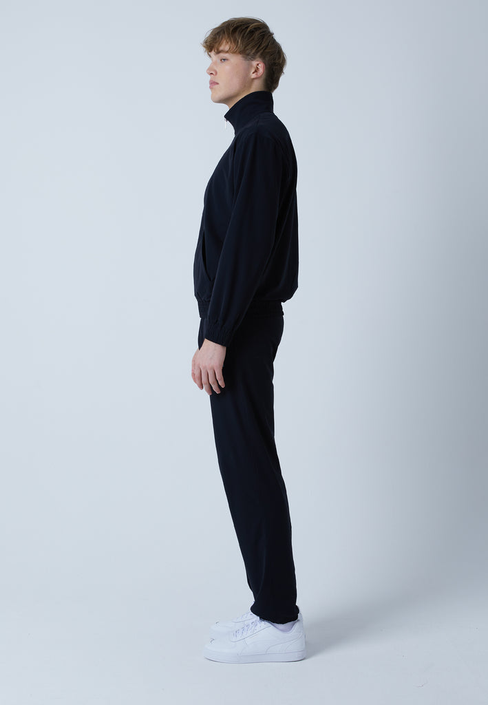 Jungen & Herren und Gender Tennis Court Joggingjacke, schwarz von SPORTKIND