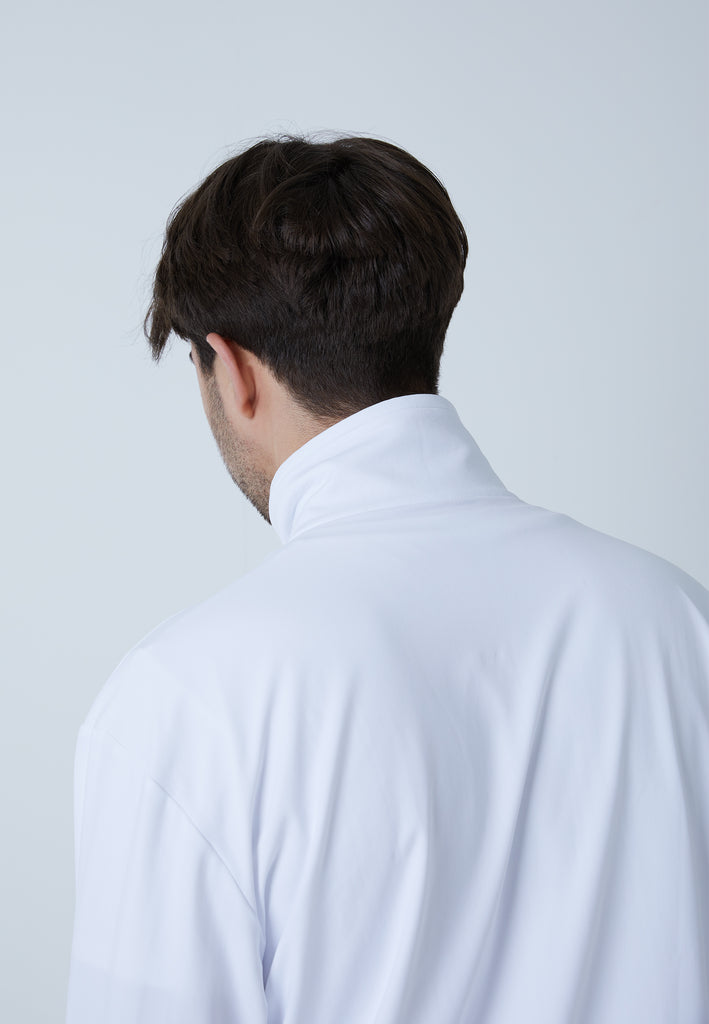 Jungen & Herren und Gender Tennis Court Joggingjacke, weiß von SPORTKIND