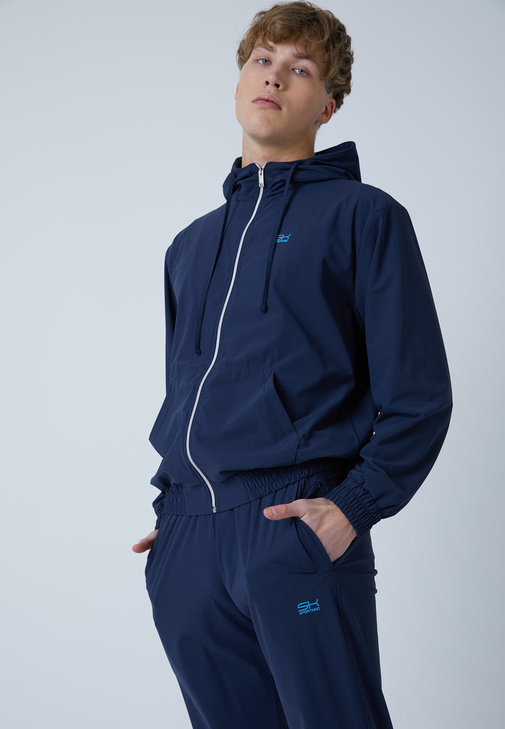 Jungen & Herren und Gender Tennis Cross Trainingsjacke, navy blau von SPORTKIND