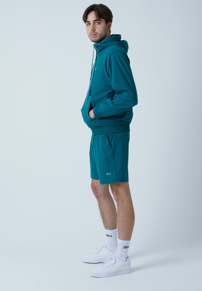 Jungen & Herren und Gender Tennis Cross Trainingsjacke, petrol grün von SPORTKIND