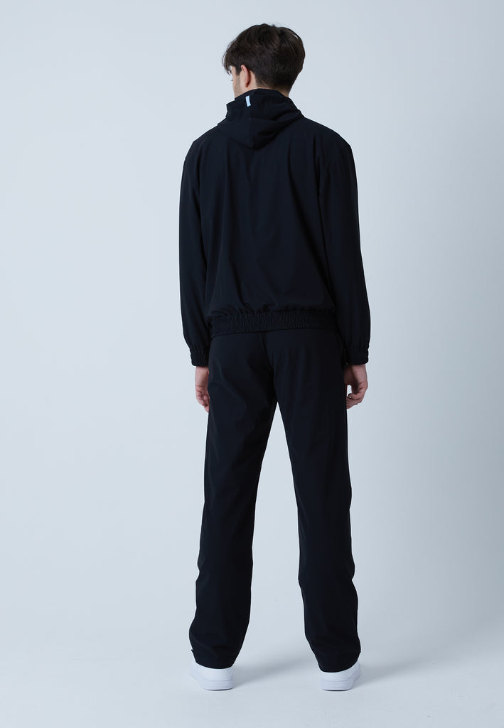 Jungen & Herren und Gender Tennis Cross Trainingsjacke, schwarz von SPORTKIND