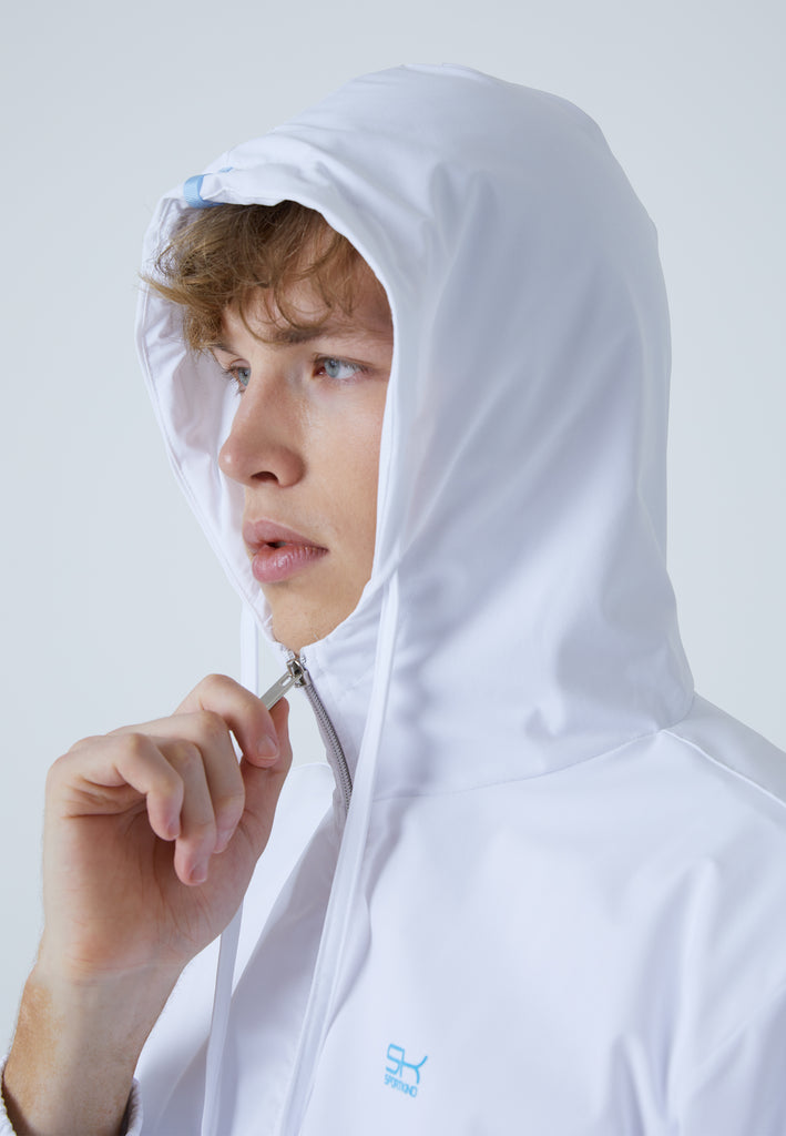 Jungen & Herren und Gender Tennis Cross Trainingsjacke, weiß von SPORTKIND