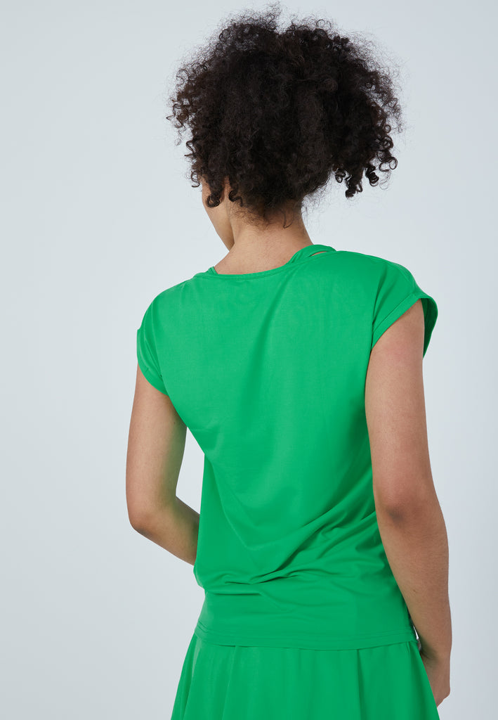 Mädchen & Damen und Gender Tennis Loose Fit Shirt, grün von SPORTKIND