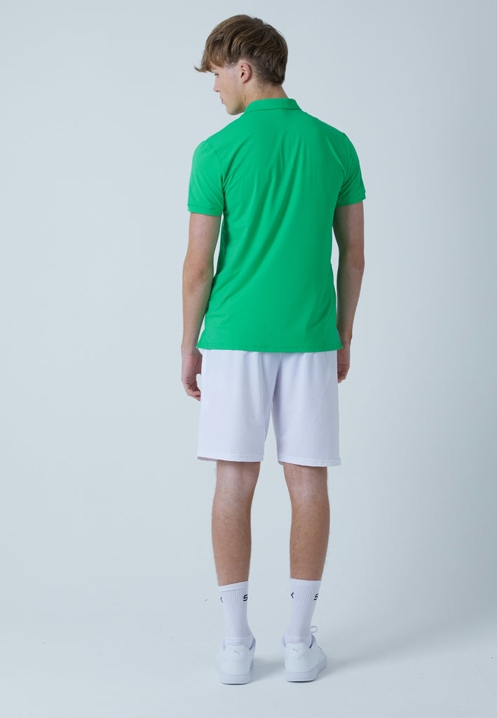 Jungen & Herren und Gender Tennis Poloshirt Herren & Jungen, grün von SPORTKIND