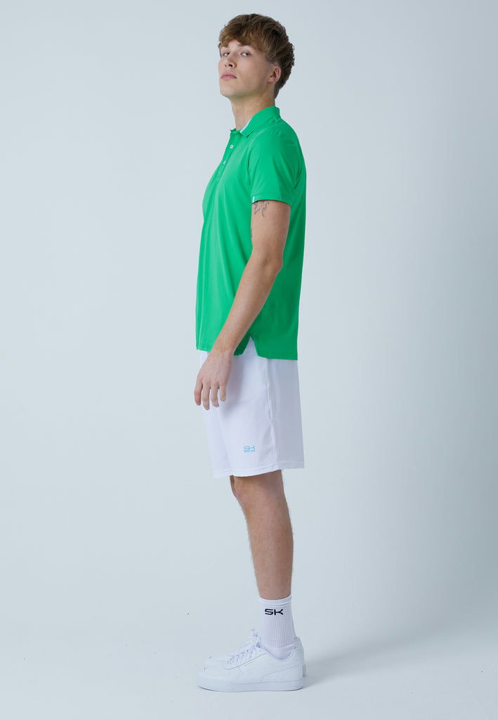 Jungen & Herren und Gender Tennis Poloshirt Herren & Jungen, grün von SPORTKIND