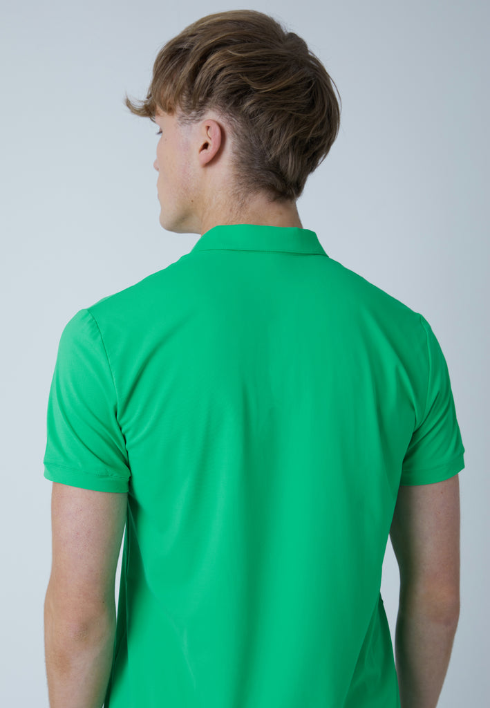 Jungen & Herren und Gender Tennis Poloshirt Herren & Jungen, grün von SPORTKIND