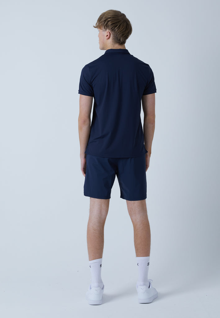 Jungen & Herren und Gender Tennis Poloshirt Herren & Jungen, navy blau von SPORTKIND