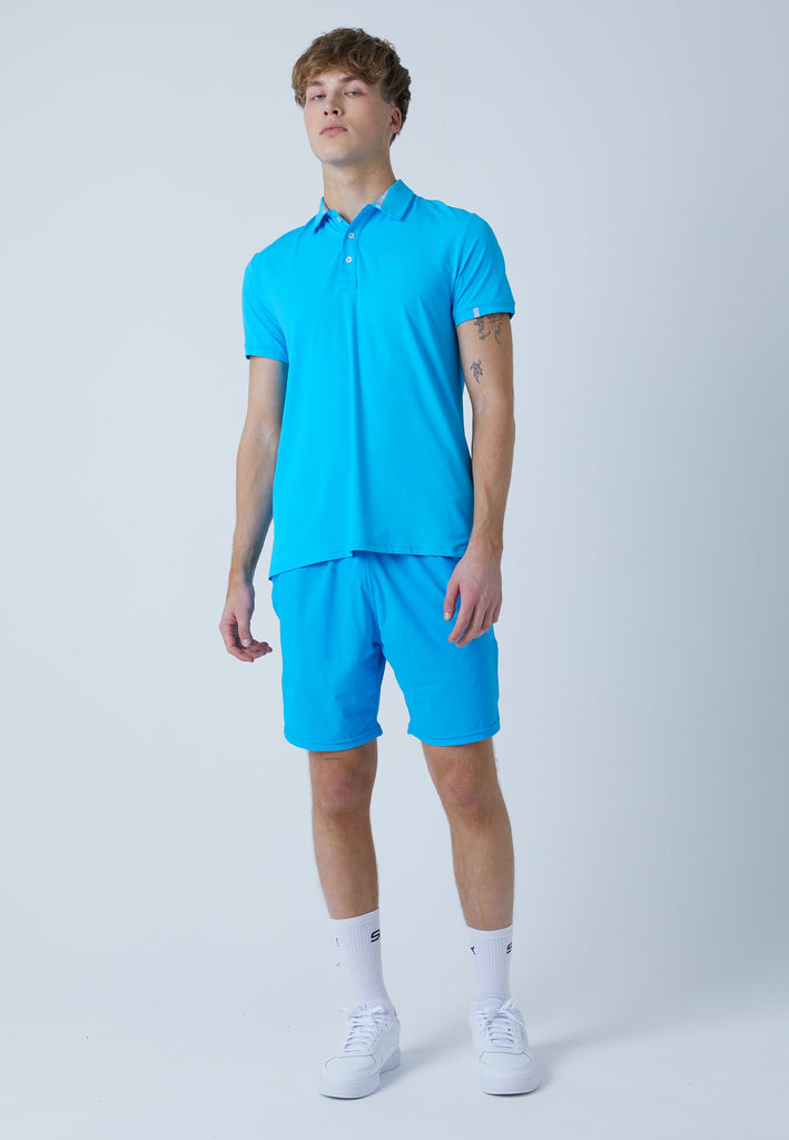Jungen & Herren und Gender Tennis Poloshirt Herren & Jungen, türkis von SPORTKIND