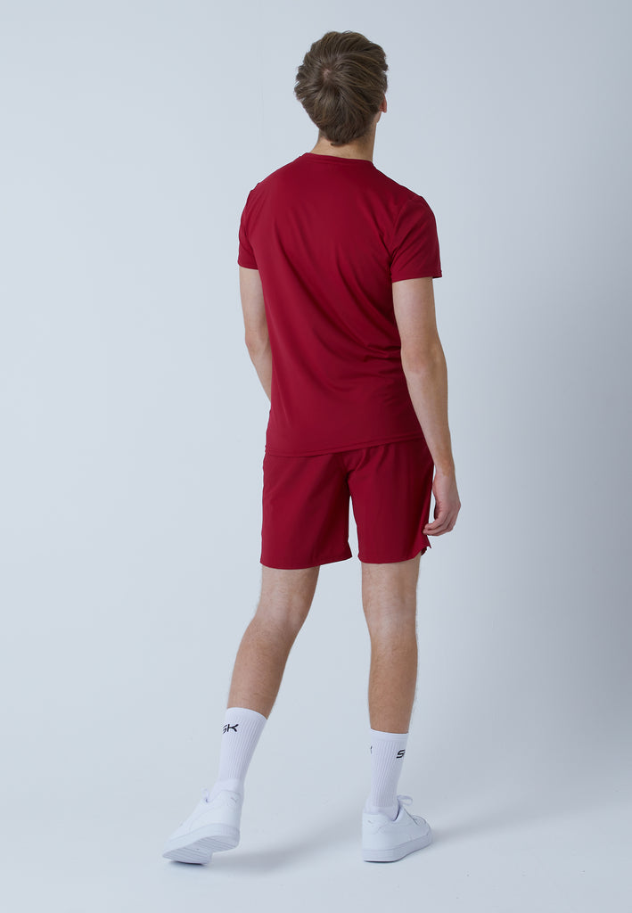 Jungen & Herren und Gender Tennis Shorts regular, bordeaux rot von SPORTKIND