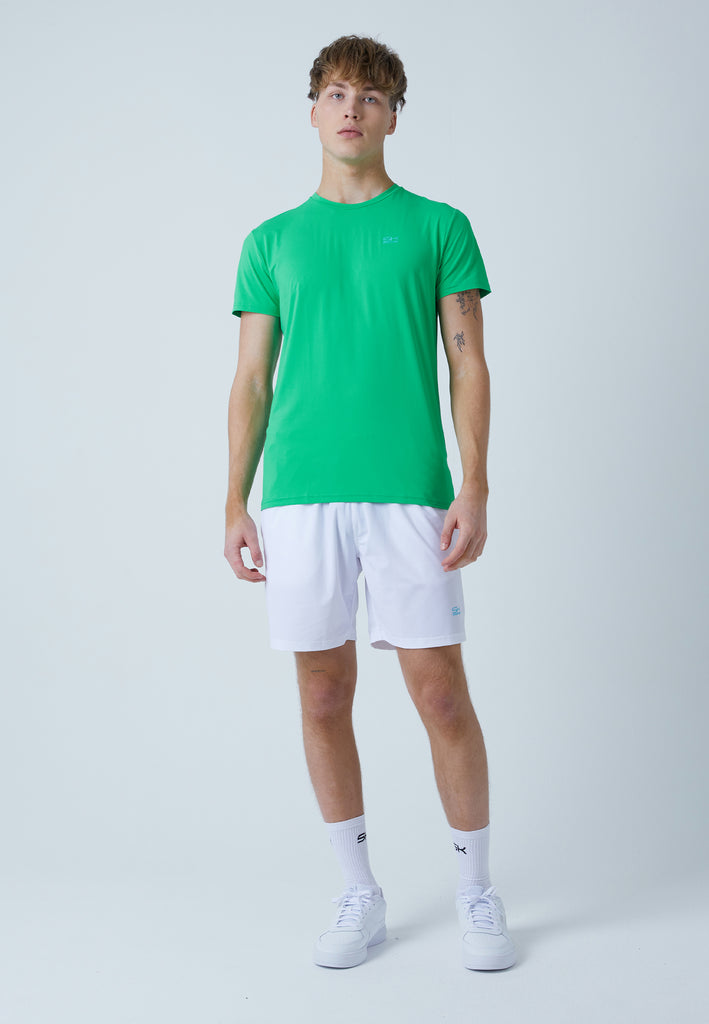 Jungen & Herren und Gender Tennis T-Shirt Rundhals, grün von SPORTKIND