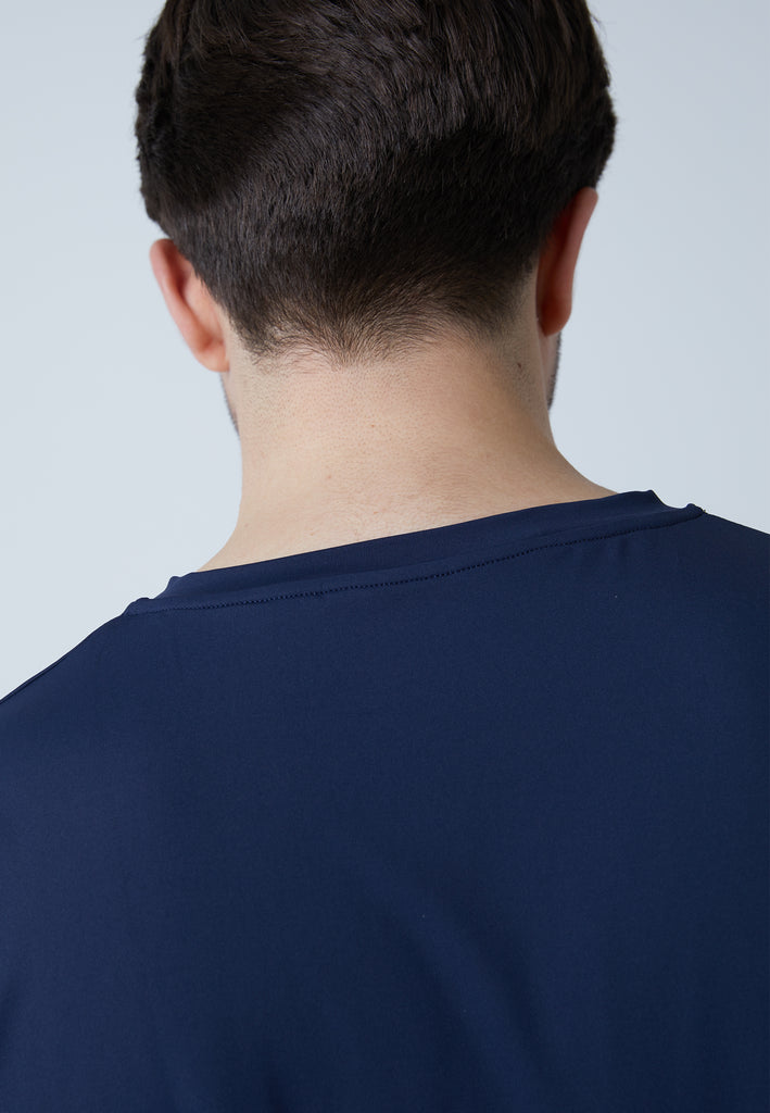 Jungen & Herren und Gender Tennis T-Shirt V-Ausschnitt Herren & Jungen, navy blau von SPORTKIND