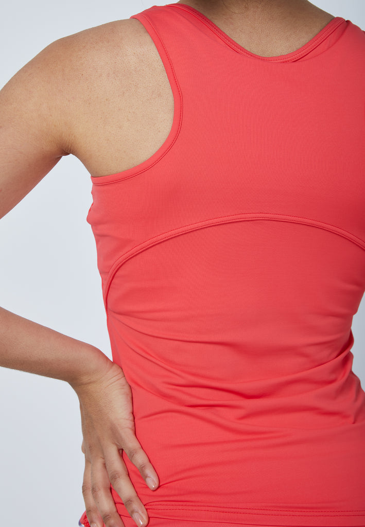 Mädchen & Damen und Gender Tennis Tanktop, pfirsich von SPORTKIND
