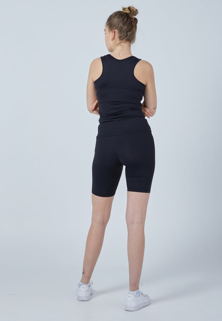Mädchen & Damen und Gender Tennis Tanktop, schwarz von SPORTKIND