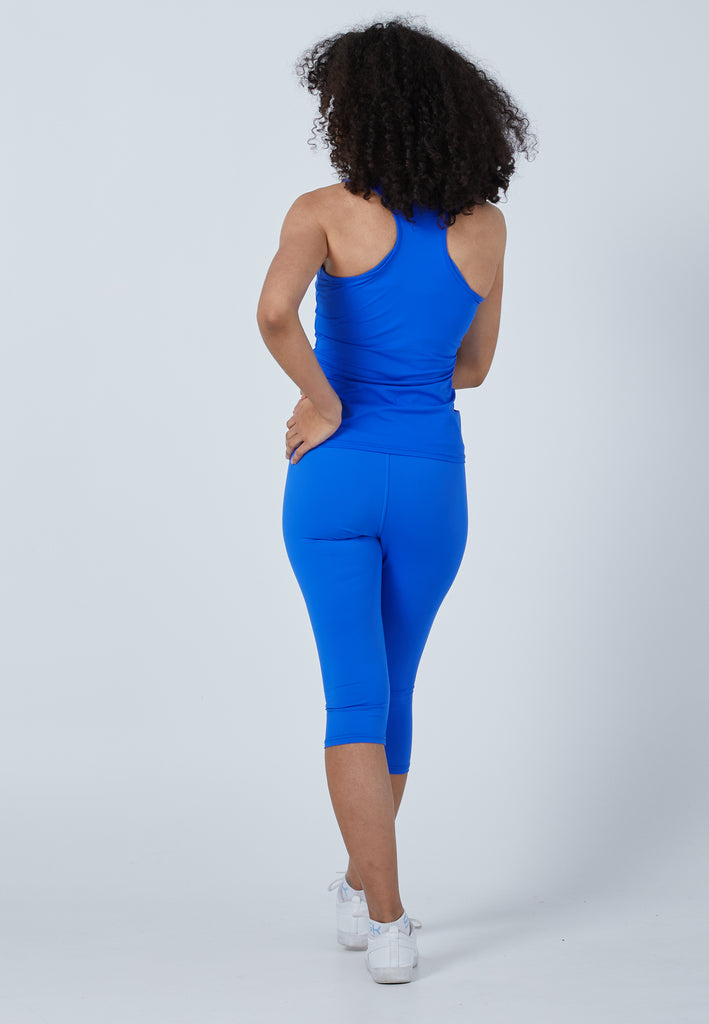 Mädchen & Damen und Gender Tennis Tanktop V-Neck, kobaltblau von SPORTKIND