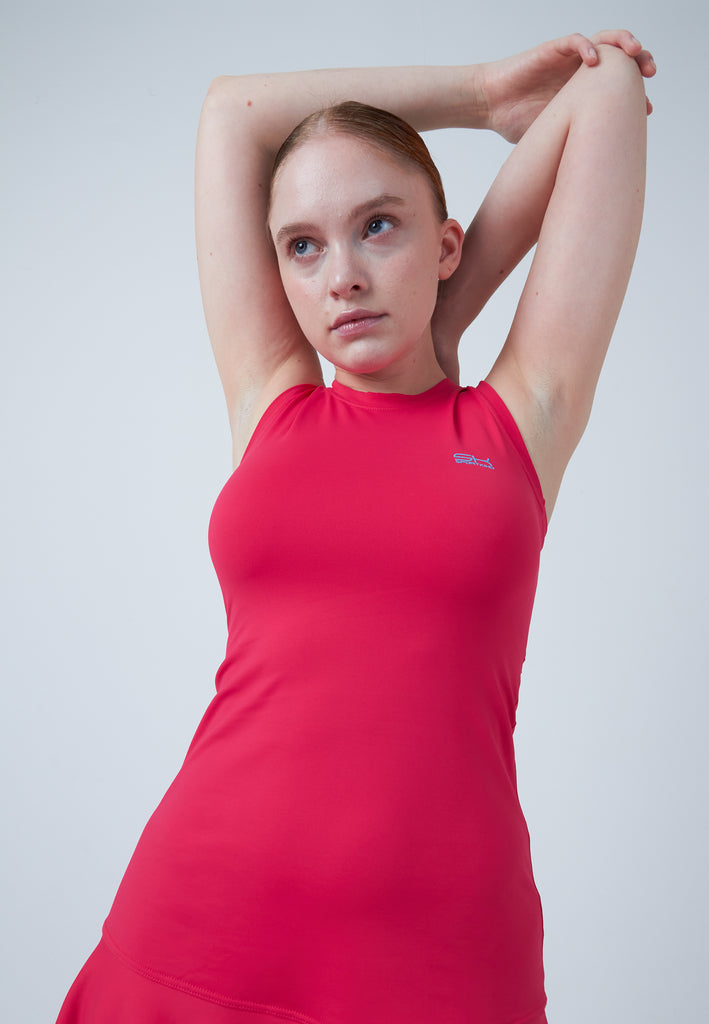 Mädchen & Damen und Gender Tenniskleid Performance, pink von SPORTKIND